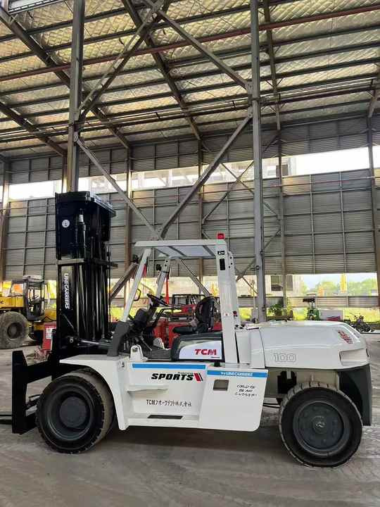 TCM 100 Diesel Forklift 10 Ton | Heavy-Duty Industrial Forklift | Warehouse/Construction Equipment - Дизельний навантажувач: фото 3 TCM 100 Diesel Forklift 10 Ton | Heavy-Duty Industrial Forklift | Warehouse/Construction Equipment - Дизельний навантажувач: фото 3