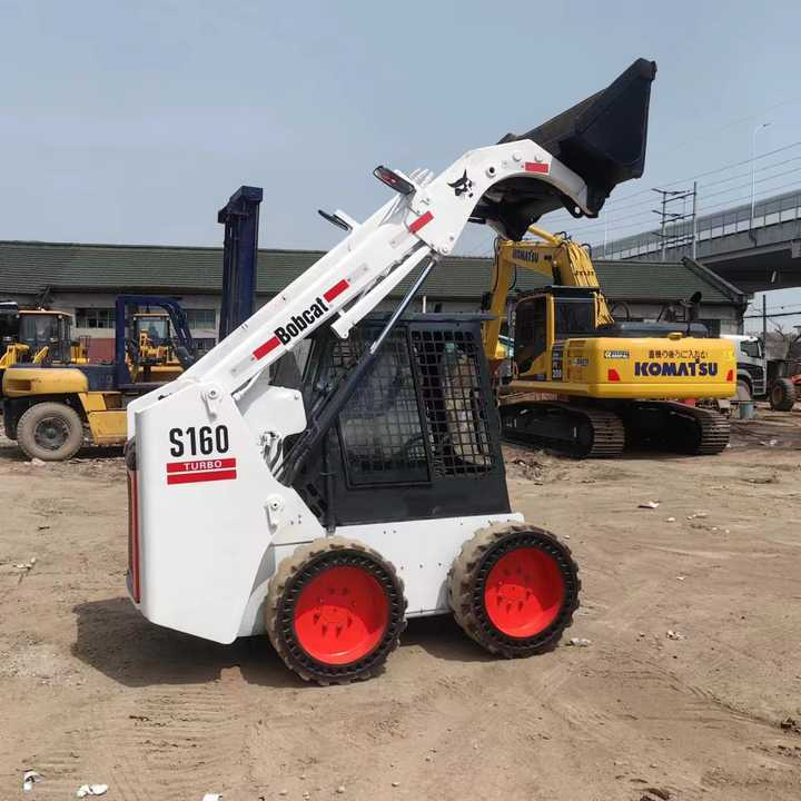 Used Bob Cat Bob Cat S160 Used Mini Skid Steer Wheel Loader Multifunctional Track Loaders Bobcat S160 2.7 Ton - Міні-навантажувач: фото 1 Used Bob Cat Bob Cat S160 Used Mini Skid Steer Wheel Loader Multifunctional Track Loaders Bobcat S160 2.7 Ton - Міні-навантажувач: фото 1