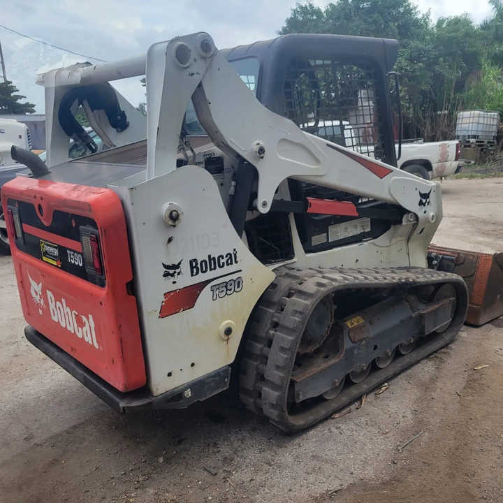 Used Bob Cat Bob Cat T590 Used Skid Steer Wheel Loader Multifunctional Track Loaders Bobcat - Міні-навантажувач: фото 1 Used Bob Cat Bob Cat T590 Used Skid Steer Wheel Loader Multifunctional Track Loaders Bobcat - Міні-навантажувач: фото 1