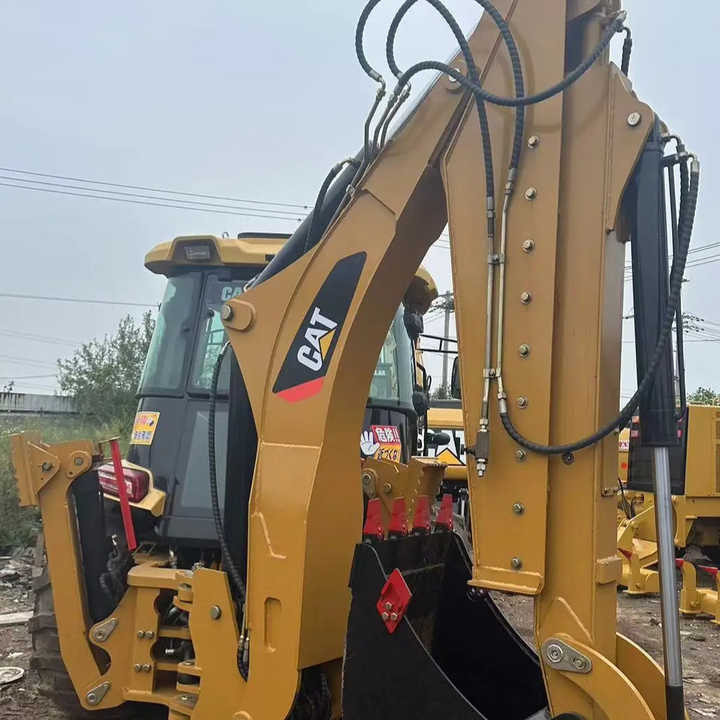 Екскаватор Used Caterpillar CAT 450F Retro Excavator CAT420F Cheap Price for Sale: фото 6