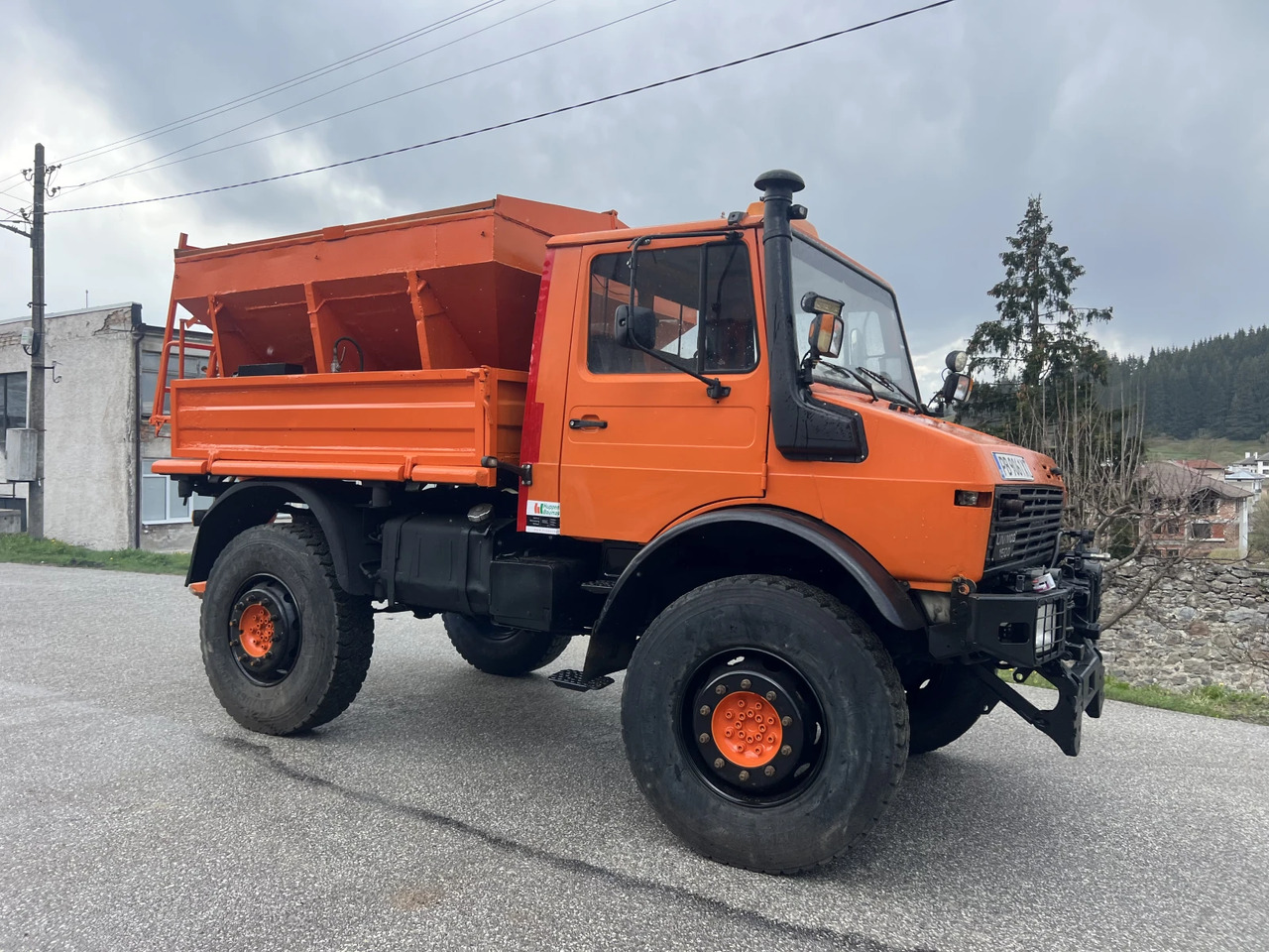 Mercedes-Benz UNIMOG U1500, 4х4, Самосвал - Снігоприбиральна машина: фото 4 Mercedes-Benz UNIMOG U1500, 4х4, Самосвал - Снігоприбиральна машина: фото 4