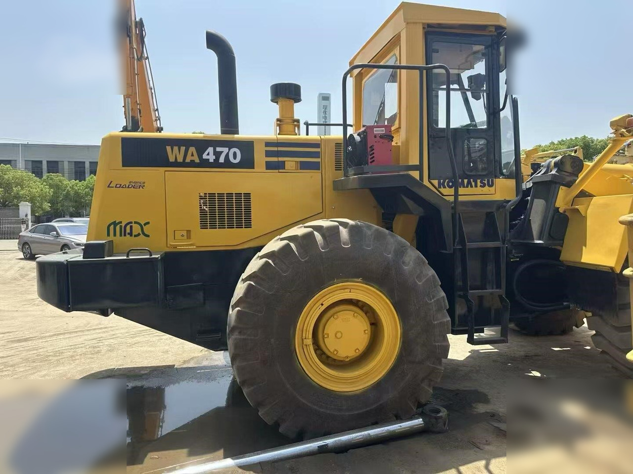 Колісний навантажувач KOMATSU WA470-3: фото 11