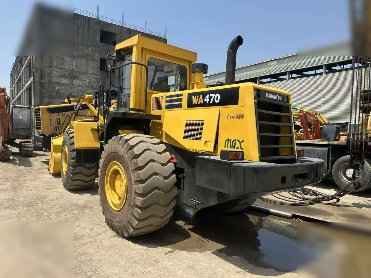 KOMATSU WA470-3 - Колісний навантажувач: фото 1 KOMATSU WA470-3 - Колісний навантажувач: фото 1