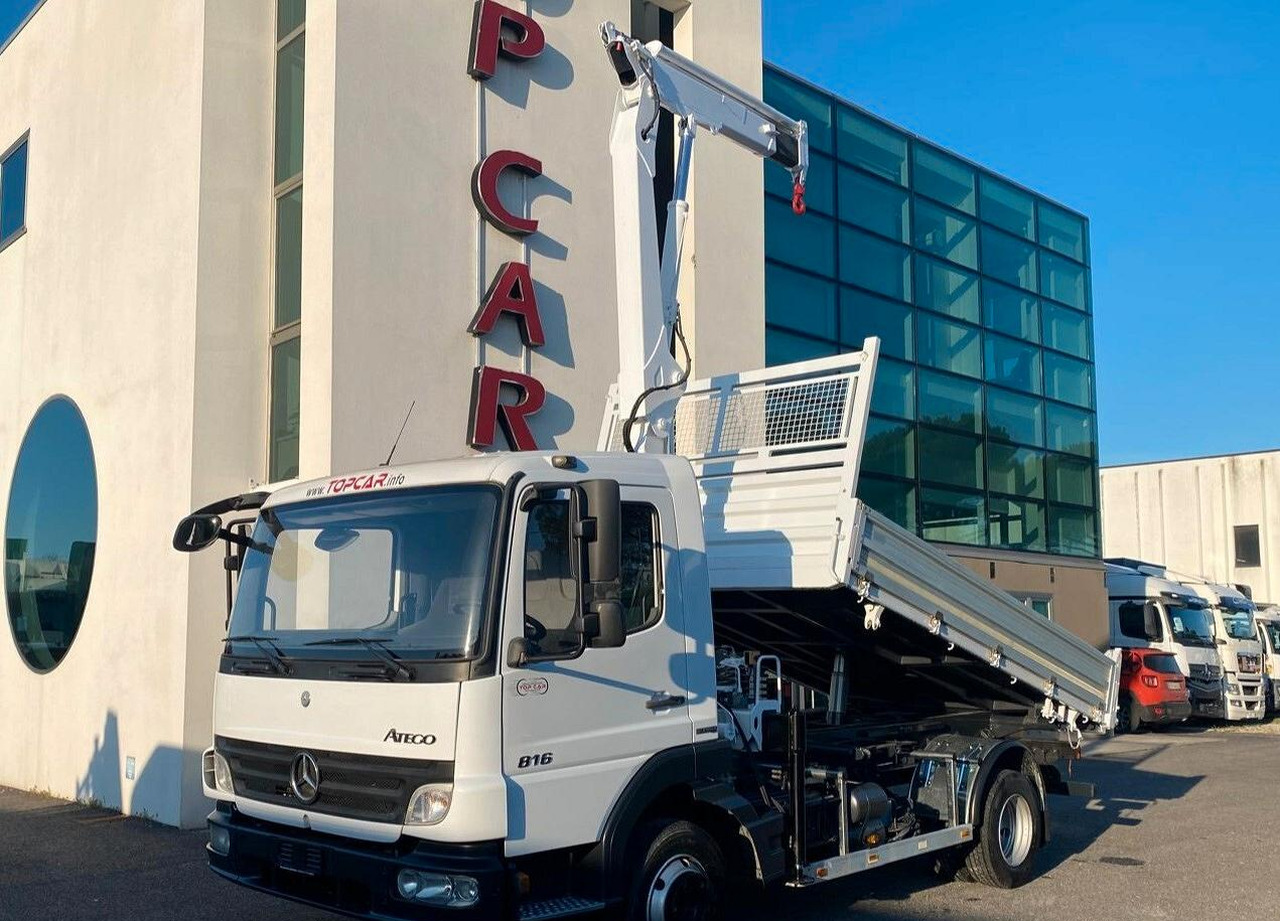 MERCEDES 816 ATEGO CASSONE RIBALTABILE E GRU - Самоскид вантажівка, Вантажівка з маніпулятором: фото 4 MERCEDES 816 ATEGO CASSONE RIBALTABILE E GRU - Самоскид вантажівка, Вантажівка з маніпулятором: фото 4