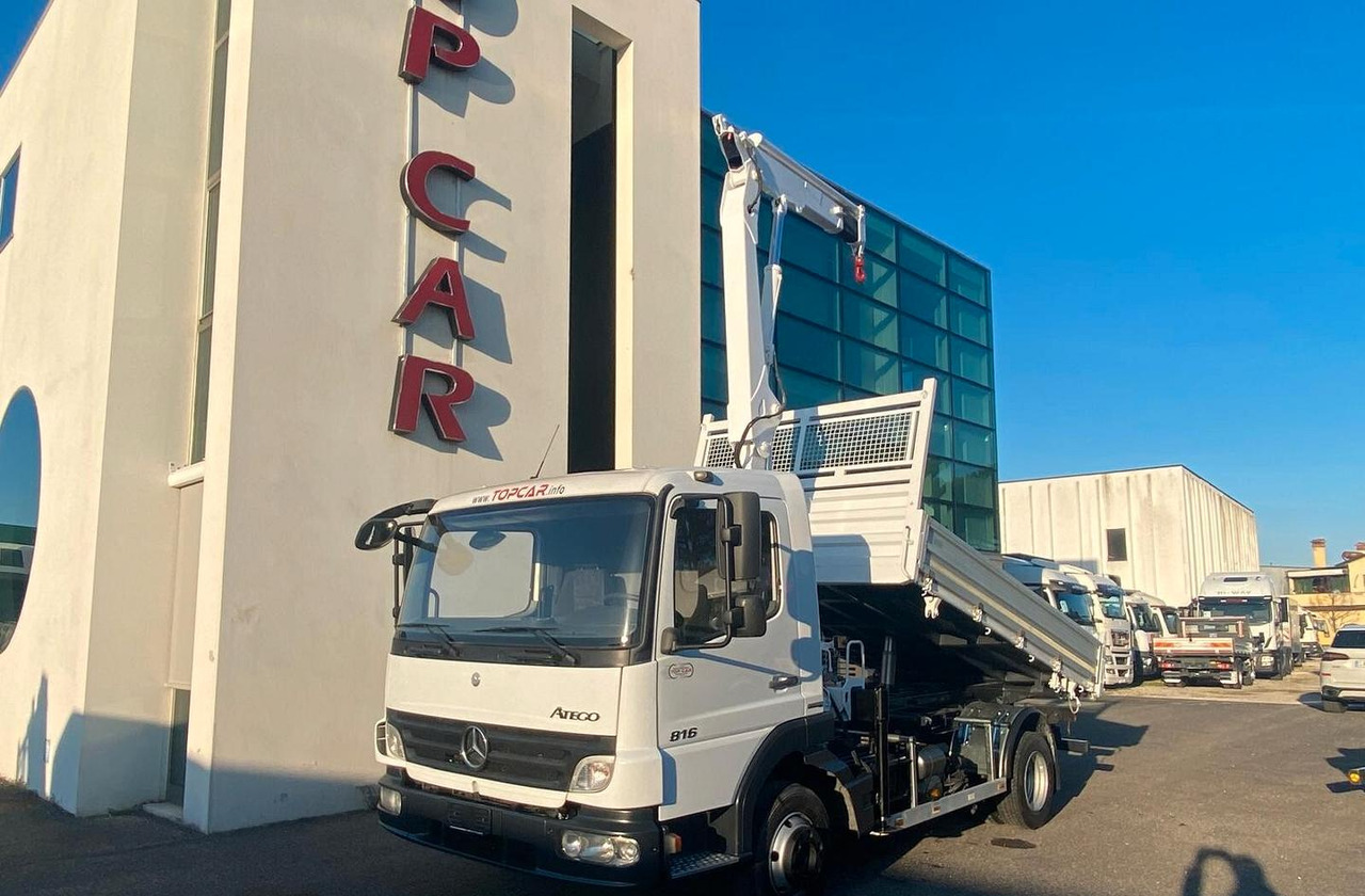 MERCEDES 816 ATEGO CASSONE RIBALTABILE E GRU - Самоскид вантажівка, Вантажівка з маніпулятором: фото 1 MERCEDES 816 ATEGO CASSONE RIBALTABILE E GRU - Самоскид вантажівка, Вантажівка з маніпулятором: фото 1