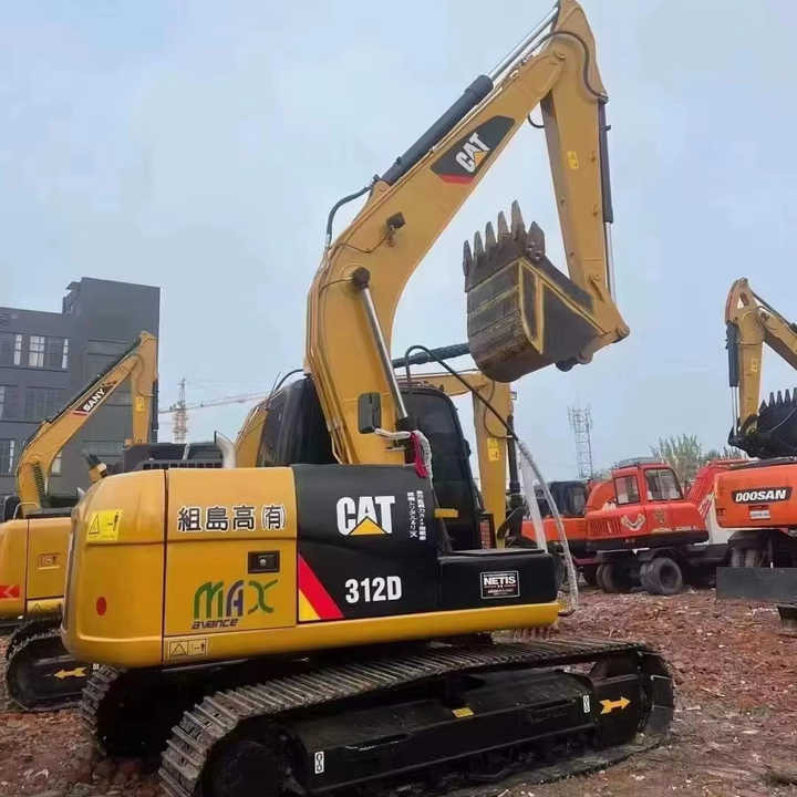 Caterpillar CAT312D Small and Medium-sized Original 12Ton Used Excavator CAT312D Sold Well - Екскаватор: фото 1 Caterpillar CAT312D Small and Medium-sized Original 12Ton Used Excavator CAT312D Sold Well - Екскаватор: фото 1