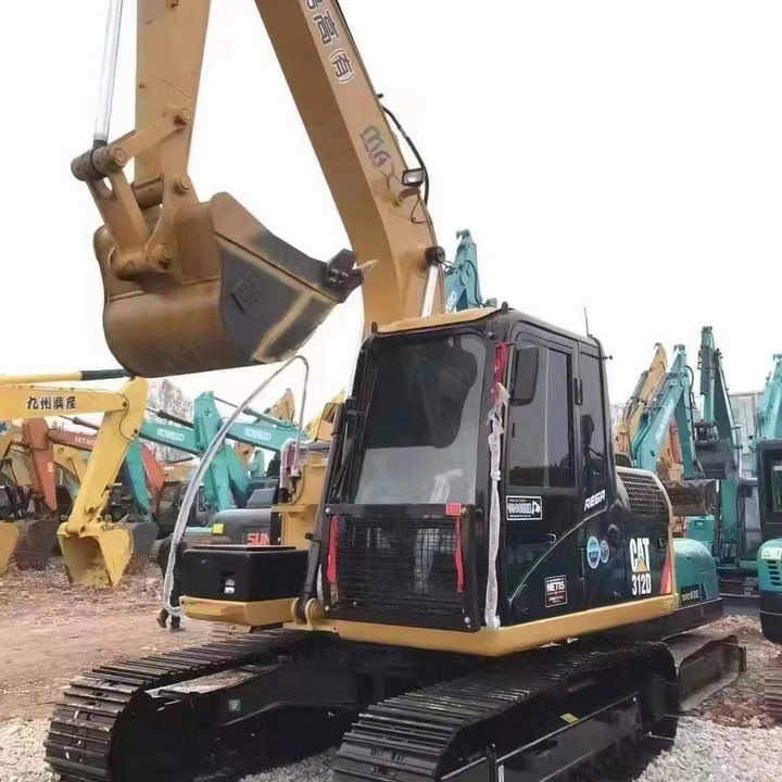Caterpillar CAT312D Small and Medium-sized Original 12Ton Used Excavator CAT312D Sold Well - Екскаватор: фото 1 Caterpillar CAT312D Small and Medium-sized Original 12Ton Used Excavator CAT312D Sold Well - Екскаватор: фото 1