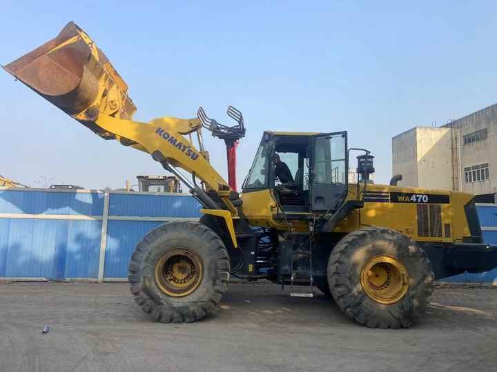 Clearance Used Front Loader Wheel Loader Komatsu WA470-6 Loader Original Paint Superior Performance for Sale - Колісний навантажувач: фото 2 Clearance Used Front Loader Wheel Loader Komatsu WA470-6 Loader Original Paint Superior Performance for Sale - Колісний навантажувач: фото 2