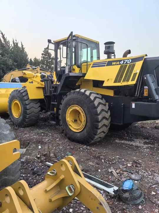 Колісний навантажувач Clearance Used Front Loader Wheel Loader Komatsu WA470-6 Loader Original Paint Superior Performance for Sale: фото 6