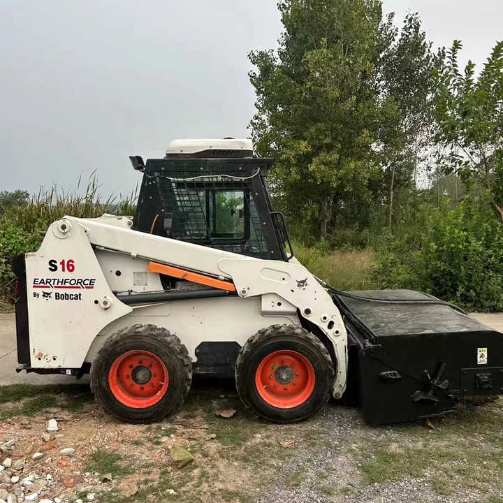 Used Bob Cat Bob Cat S16 Used Mini Skid Steer Wheel Loader Multifunctional Track Loaders Bobcat S16 2.7 Ton - Міні-навантажувач: фото 1 Used Bob Cat Bob Cat S16 Used Mini Skid Steer Wheel Loader Multifunctional Track Loaders Bobcat S16 2.7 Ton - Міні-навантажувач: фото 1