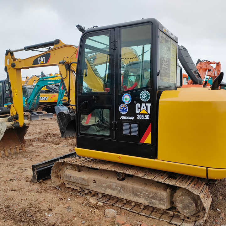 Used Digger CAT 305.5E Construction Machinery Construction Digger Used CAT 305.5E Cheap Excavator - Міні-екскаватор: фото 1 Used Digger CAT 305.5E Construction Machinery Construction Digger Used CAT 305.5E Cheap Excavator - Міні-екскаватор: фото 1