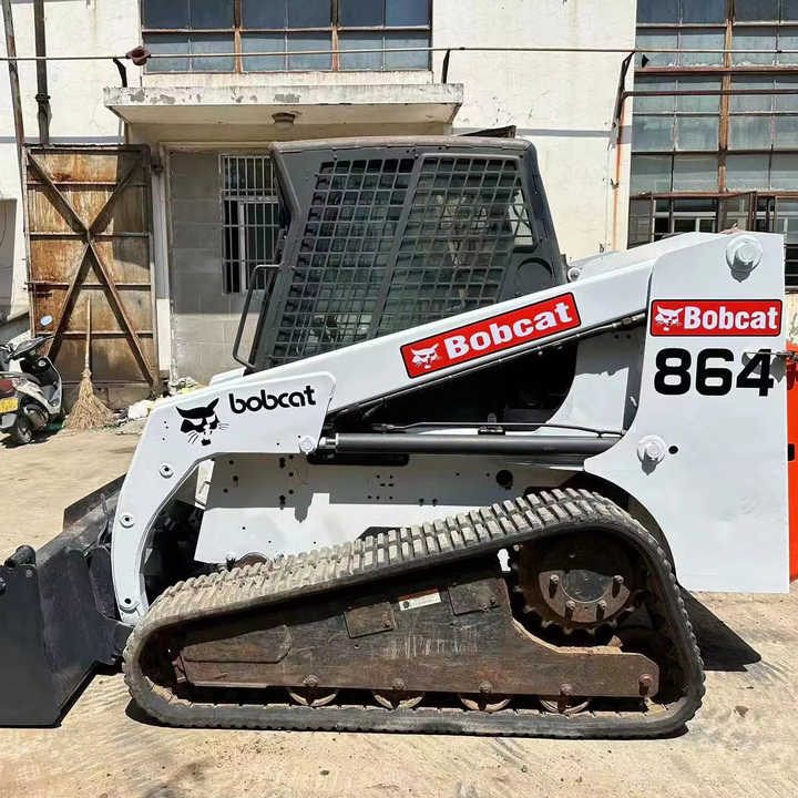 Used Heavy Construction Equipment Crawler bobcat T864 Second Hand Smaller Skid Steers Used Machine for Sale - Міні-навантажувач: фото 1 Used Heavy Construction Equipment Crawler bobcat T864 Second Hand Smaller Skid Steers Used Machine for Sale - Міні-навантажувач: фото 1