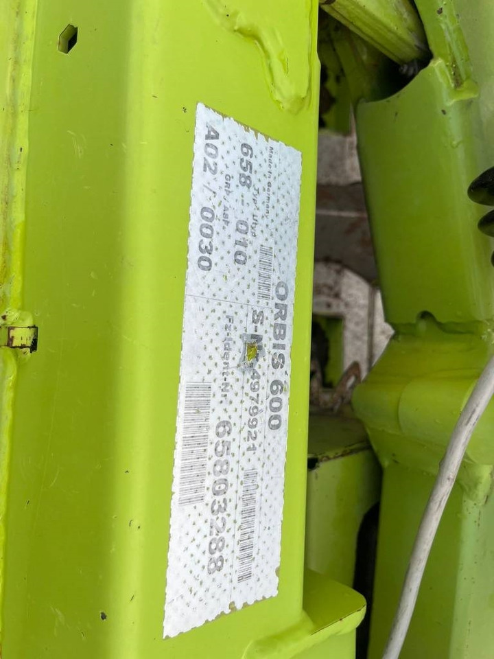 Claas Orbis 600 - Техніка для сінозаготівлі: фото 4 Claas Orbis 600 - Техніка для сінозаготівлі: фото 4