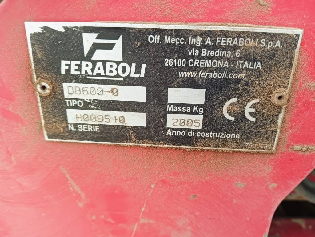 Активна борона Feraboli XXL 600: фото 6