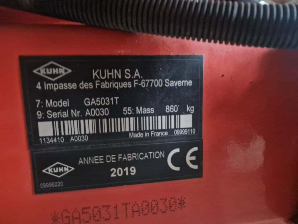 Kuhn 5031T - Сіноворушилка: фото 3 Kuhn 5031T - Сіноворушилка: фото 3