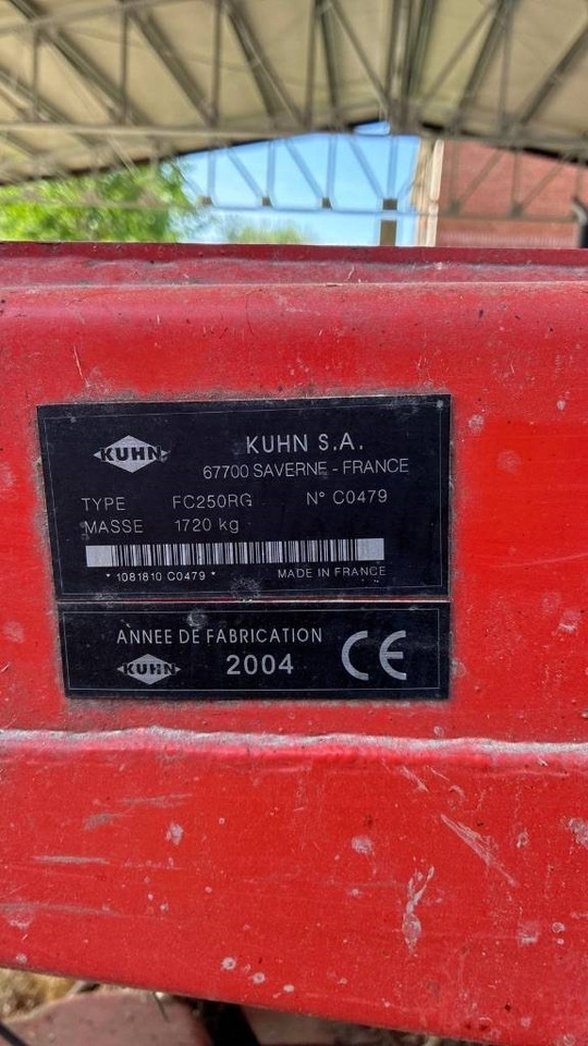 Kuhn FC 250 R G - Косарка: фото 2 Kuhn FC 250 R G - Косарка: фото 2