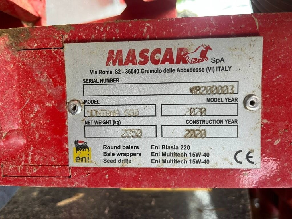 Mascar Montana 600 - Сівалка: фото 3 Mascar Montana 600 - Сівалка: фото 3