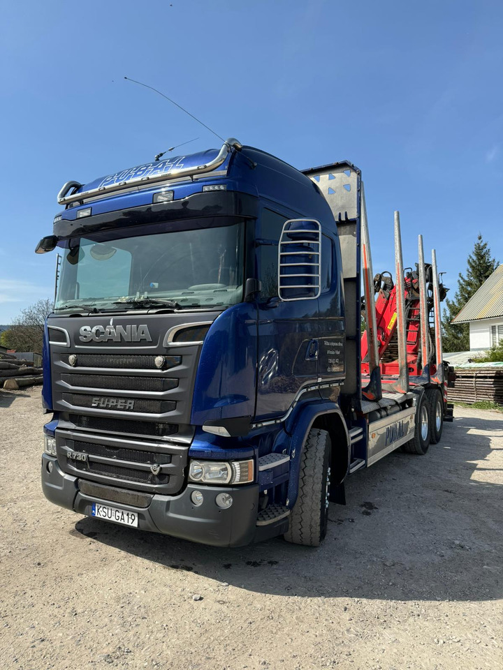 SCANIA R730 - Лісовоз, Вантажівка з маніпулятором: фото 5 SCANIA R730 - Лісовоз, Вантажівка з маніпулятором: фото 5