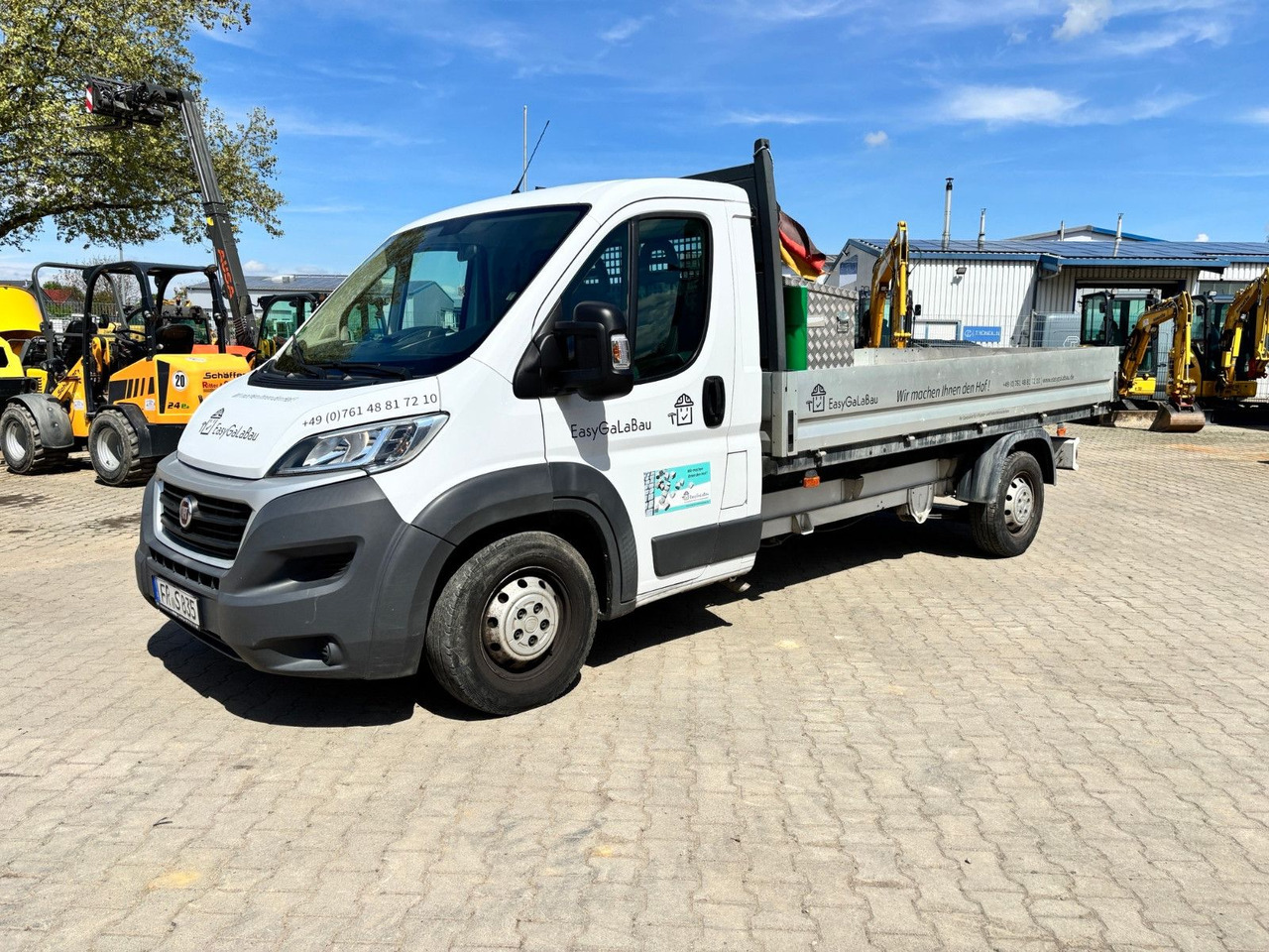 Fiat Ducato Pritsche - Легка бортова вантажівка: фото 1 Fiat Ducato Pritsche - Легка бортова вантажівка: фото 1