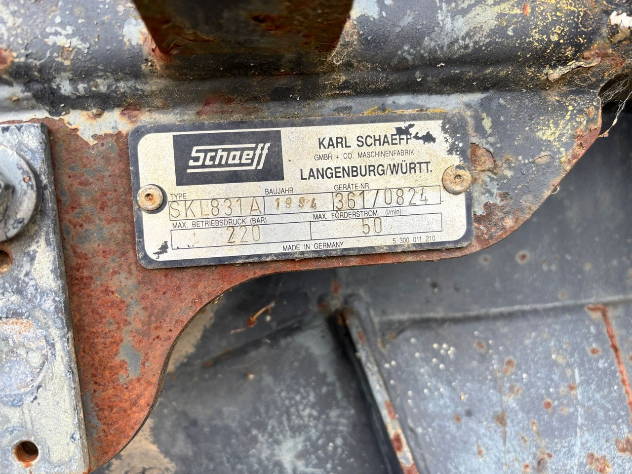 Schaeff Seitenkippschaufel - Колісний навантажувач: фото 3 Schaeff Seitenkippschaufel - Колісний навантажувач: фото 3