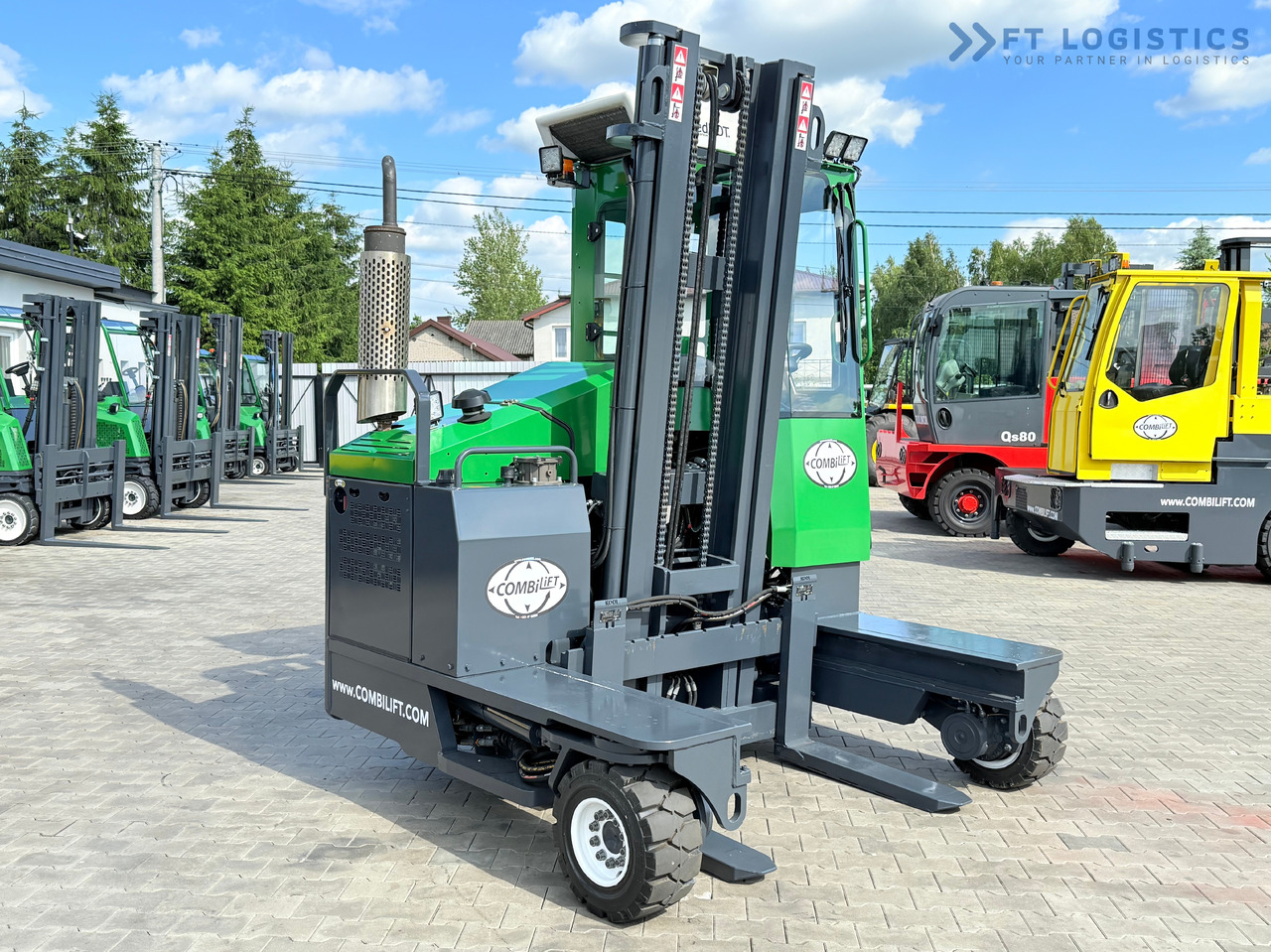 COMBILIFT C3500 / DUPLEX 4100MM / GAS / EXTENDABLE FORKS / CABIN / HEATING + AIR CONDITIONING / LIKE NEW - Чотириходовий річ-трак: фото 5 COMBILIFT C3500 / DUPLEX 4100MM / GAS / EXTENDABLE FORKS / CABIN / HEATING + AIR CONDITIONING / LIKE NEW - Чотириходовий річ-трак: фото 5