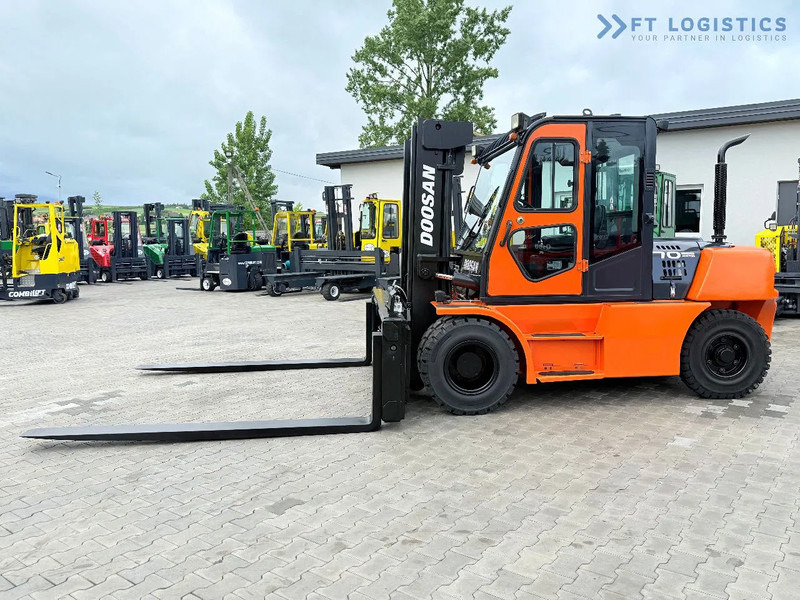 Doosan DOOSAN / DUPLEX 3000MM / SIDE SHIFT / FORK POSITIONER / 2500MM FORKS / 7000KG / CABIN / LIKE NEW DOOSAN / DUPLEX 3000MM / SIDE S - Дизельний навантажувач: фото 2 Doosan DOOSAN / DUPLEX 3000MM / SIDE SHIFT / FORK POSITIONER / 2500MM FORKS / 7000KG / CABIN / LIKE NEW DOOSAN / DUPLEX 3000MM / SIDE S - Дизельний навантажувач: фото 2