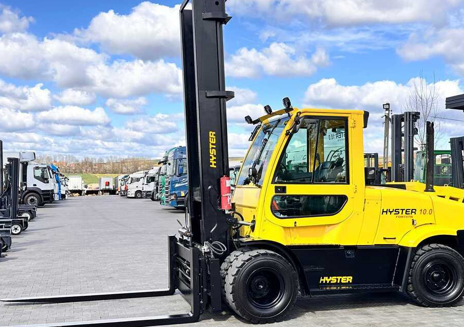 Hyster HYSTER H10.0 FT9 / FORKS 2200MM / POSITIONER / SIDE SHIFT / VALID UDT / 5500MM - Дизельний навантажувач: фото 2 Hyster HYSTER H10.0 FT9 / FORKS 2200MM / POSITIONER / SIDE SHIFT / VALID UDT / 5500MM - Дизельний навантажувач: фото 2