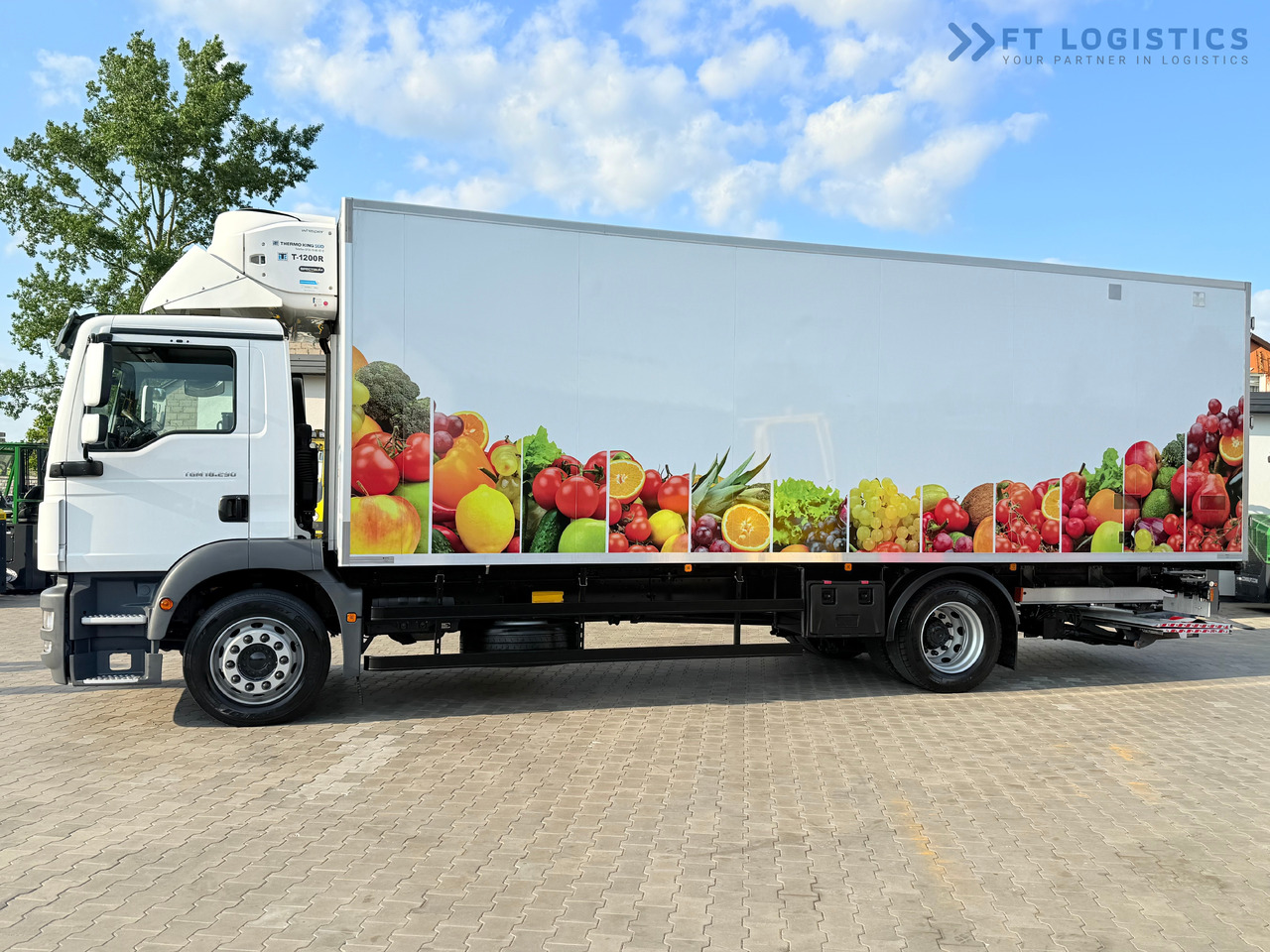 MAN TGM 18.290 / THERMOKING T-1200R / BI-TEMPERATURE / 19 PALLETS / 90% TYRES / EXCELLENT CONDITION / DHOLLANDIA TAIL LIFT / SIDE DOOR / PAYLOAD 8,220 KG - Рефрижератор вантажівка: фото 3 MAN TGM 18.290 / THERMOKING T-1200R / BI-TEMPERATURE / 19 PALLETS / 90% TYRES / EXCELLENT CONDITION / DHOLLANDIA TAIL LIFT / SIDE DOOR / PAYLOAD 8,220 KG - Рефрижератор вантажівка: фото 3