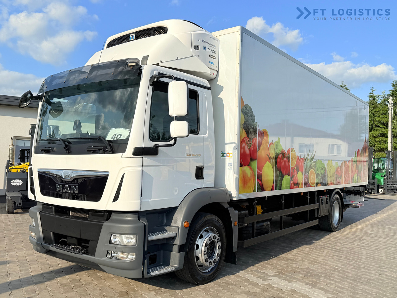 MAN TGM 18.290 / THERMOKING T-1200R / BI-TEMPERATURE / 19 PALLETS / 90% TYRES / EXCELLENT CONDITION / DHOLLANDIA TAIL LIFT / SIDE DOOR / PAYLOAD 8,220 KG - Рефрижератор вантажівка: фото 1 MAN TGM 18.290 / THERMOKING T-1200R / BI-TEMPERATURE / 19 PALLETS / 90% TYRES / EXCELLENT CONDITION / DHOLLANDIA TAIL LIFT / SIDE DOOR / PAYLOAD 8,220 KG - Рефрижератор вантажівка: фото 1