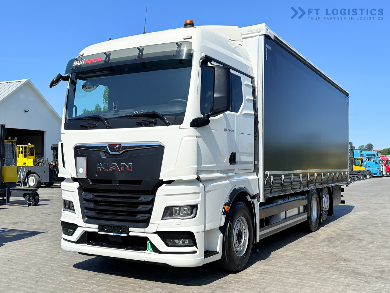 MAN TGX 26.470 / 19 Pallets / Steering Axle / 15 Ton Payload / Retarder / Excellent Condition - Тентована вантажівка: фото 4 MAN TGX 26.470 / 19 Pallets / Steering Axle / 15 Ton Payload / Retarder / Excellent Condition - Тентована вантажівка: фото 4