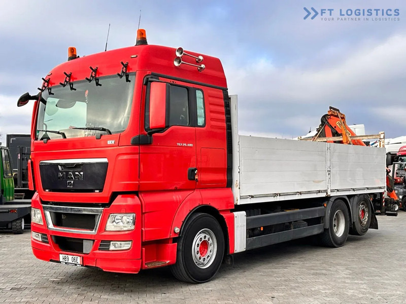 MAN TGX 26.480 Ciężarówka burtowa MAN TGX 26.480 6X2 / PALFINGER PK9002-EH B Crane / 80% Michelin - Вантажівка з маніпулятором: фото 4 MAN TGX 26.480 Ciężarówka burtowa MAN TGX 26.480 6X2 / PALFINGER PK9002-EH B Crane / 80% Michelin - Вантажівка з маніпулятором: фото 4