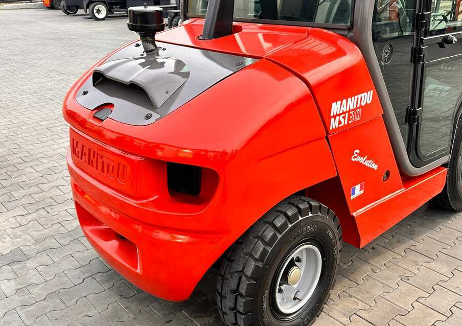 Навантажувач підвищеної прохідності Manitou MSI30 / DIESEL / DUPLEX / 3400MM / CABIN / FORK POSITIONER / SIDE SHIFT / LIKE NEW: фото 14