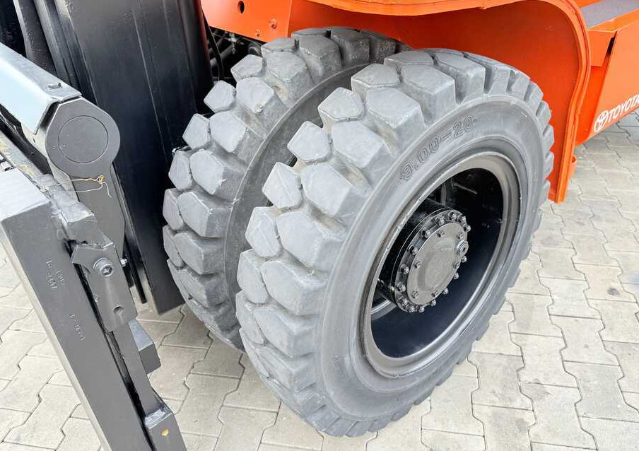 Toyota 60-5FD80 / DIESEL / DUPLEX - 4500MM / NEW TYRES / HEATED CABIN / 8 TON / UDT / EXCELLENT CONDITION - Дизельний навантажувач: фото 4 Toyota 60-5FD80 / DIESEL / DUPLEX - 4500MM / NEW TYRES / HEATED CABIN / 8 TON / UDT / EXCELLENT CONDITION - Дизельний навантажувач: фото 4