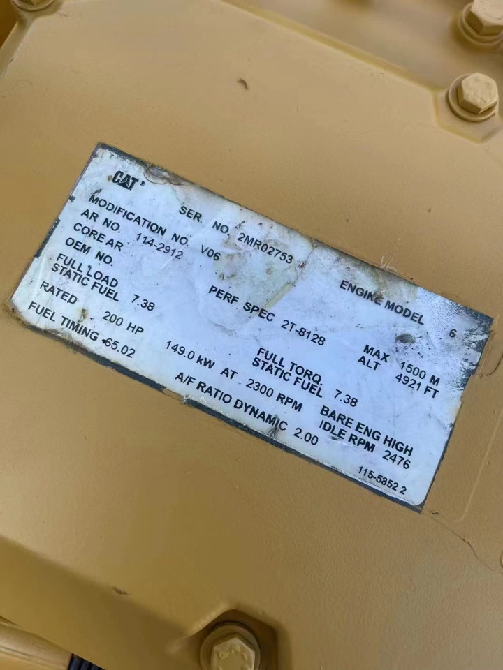 Двигун в категорії Екскаватори CATERPILLAR 3116: фото 7