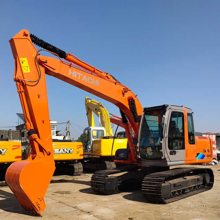 Japan Original Hitachi ZX120 Crawler Excavator Perfect for Various Projects Available Used Excavators for Sale - Гусеничний екскаватор: фото 5 Japan Original Hitachi ZX120 Crawler Excavator Perfect for Various Projects Available Used Excavators for Sale - Гусеничний екскаватор: фото 5