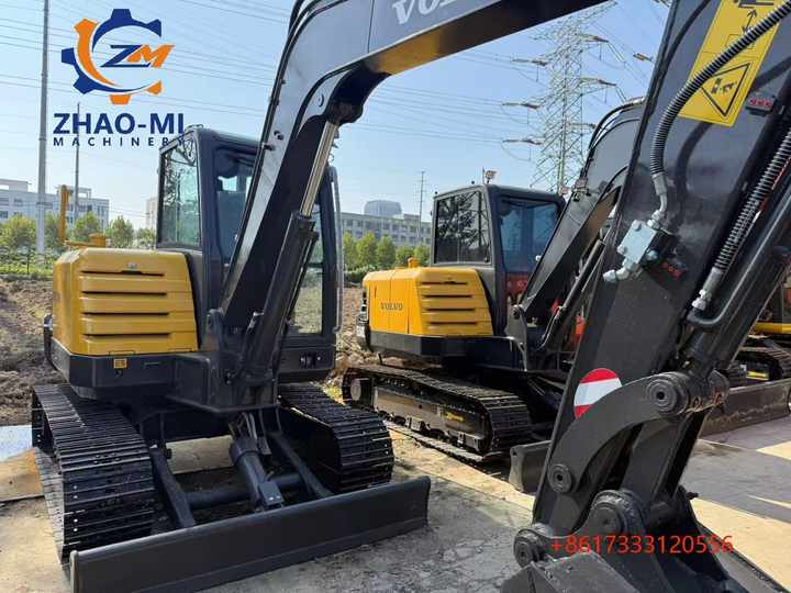 Volvo EC60D Used Mini Excavator 6t Hot Sale Second Hand Famous Brand Road Machine - Екскаватор: фото 2 Volvo EC60D Used Mini Excavator 6t Hot Sale Second Hand Famous Brand Road Machine - Екскаватор: фото 2