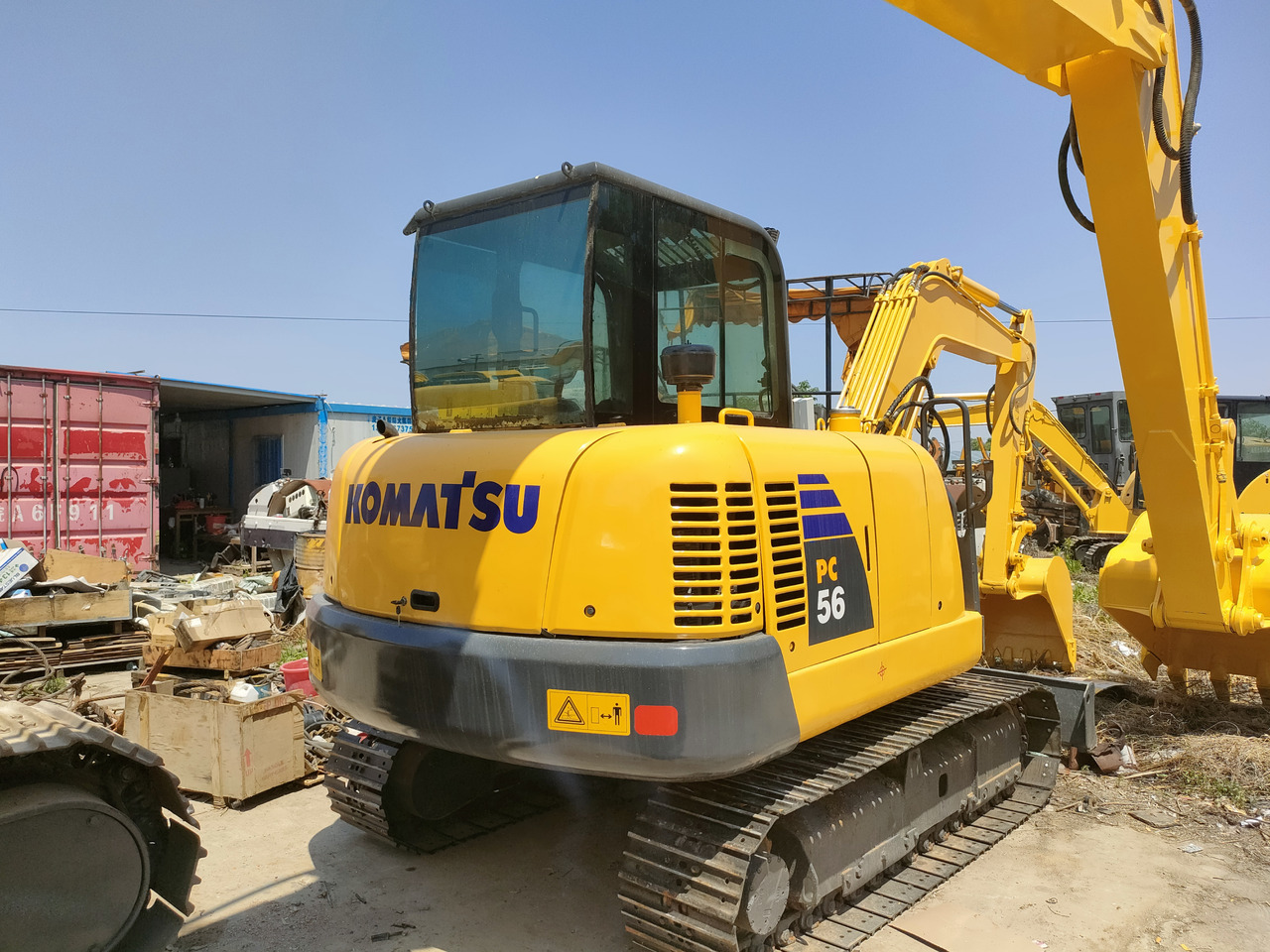KOMATSU PC56-7 - Гусеничний екскаватор: фото 2 KOMATSU PC56-7 - Гусеничний екскаватор: фото 2