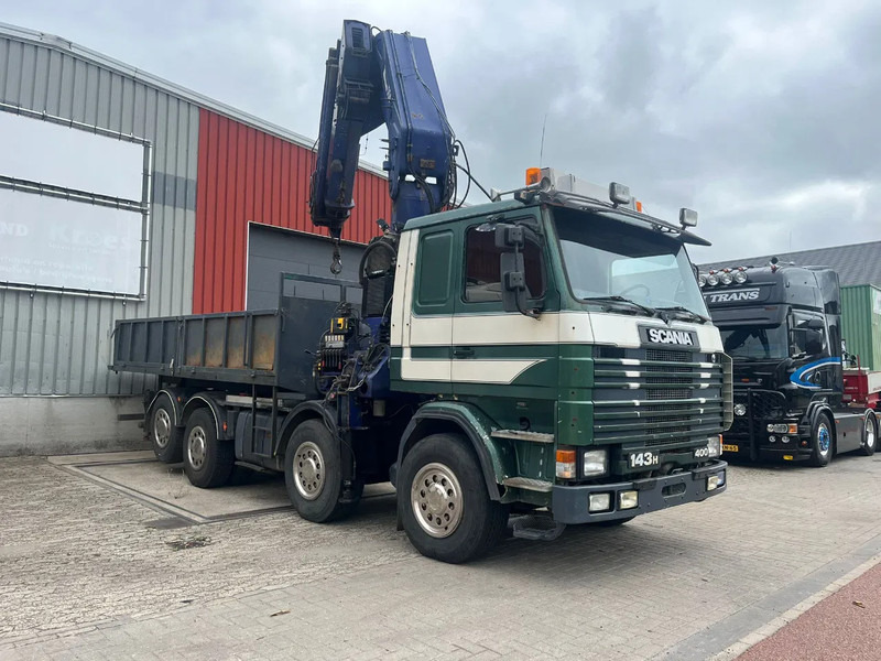 Scania R143-400 V8 143 v8 - Вантажівка з маніпулятором: фото 2 Scania R143-400 V8 143 v8 - Вантажівка з маніпулятором: фото 2