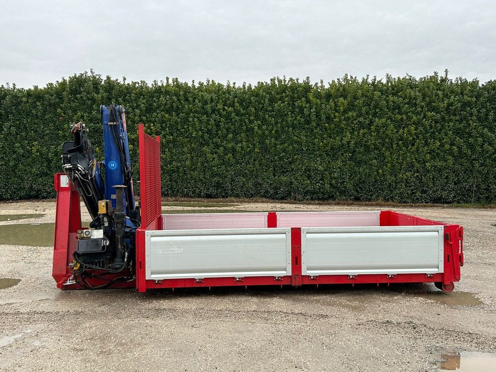 CONTAINER SCARRABILE NUOVO A PIANALE CON GRU - Мультиліфт-контейнер: фото 3 CONTAINER SCARRABILE NUOVO A PIANALE CON GRU - Мультиліфт-контейнер: фото 3