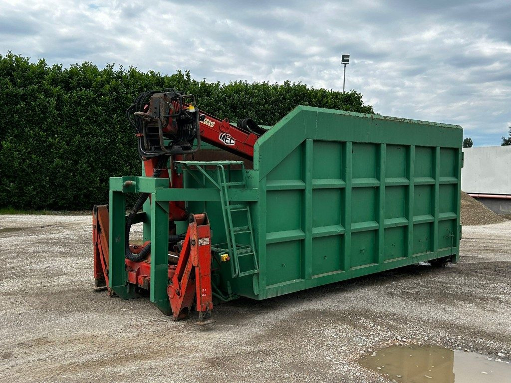 CONTAINER SCARRABILE USATO A CIELO APERTO + GRU - Мультиліфт-контейнер: фото 1 CONTAINER SCARRABILE USATO A CIELO APERTO + GRU - Мультиліфт-контейнер: фото 1