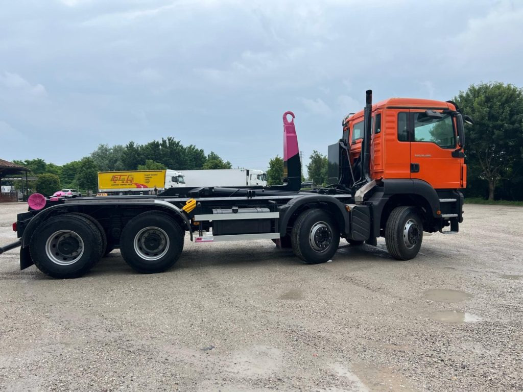 Гаковий мультиліфт вантажівка MAN TGS 35.480 SCARRABILE: фото 7