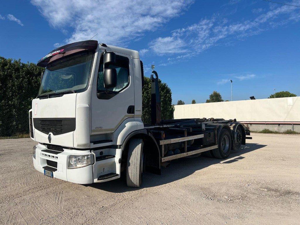RENAULT PREMIUM 450 SCARRABILE FULL PNEUMATICO - Гаковий мультиліфт вантажівка: фото 2 RENAULT PREMIUM 450 SCARRABILE FULL PNEUMATICO - Гаковий мультиліфт вантажівка: фото 2