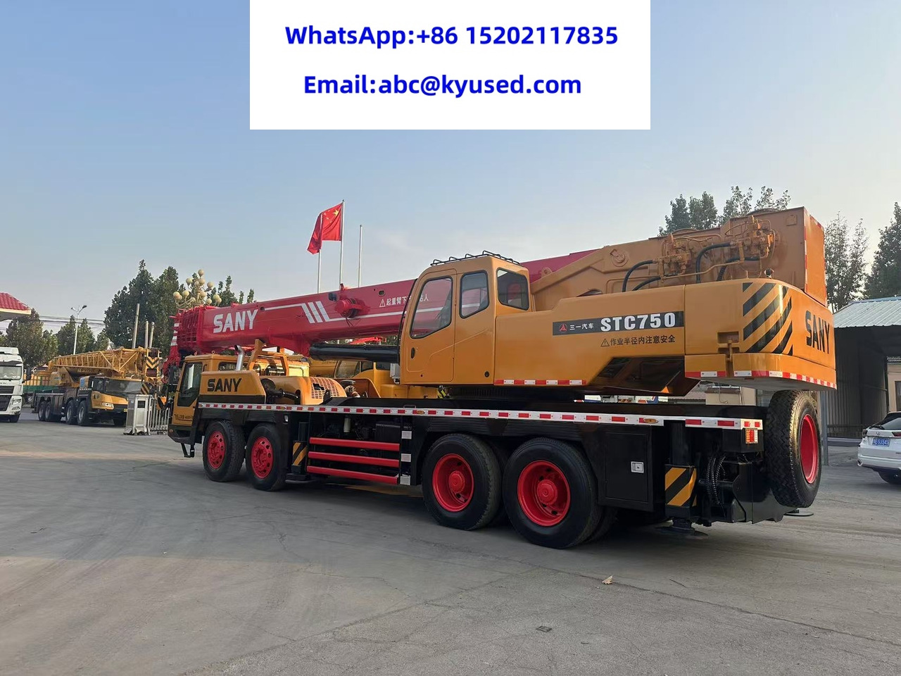 SANY STC750 STC800 STC900 STC1000 STC1100 STC1300 75T 80T 90T 100T 110T 130TON - Автокран: фото 3 SANY STC750 STC800 STC900 STC1000 STC1100 STC1300 75T 80T 90T 100T 110T 130TON - Автокран: фото 3