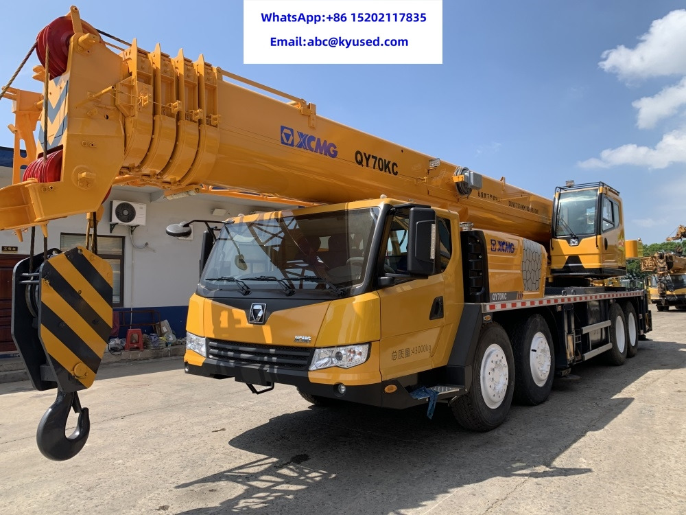 XCMG QY70KC XCT70 QY70KA XCT75 QY75K QY50KC 50ton 60ton 70ton 80ton truck mobile crane - Автокран: фото 1 XCMG QY70KC XCT70 QY70KA XCT75 QY75K QY50KC 50ton 60ton 70ton 80ton truck mobile crane - Автокран: фото 1