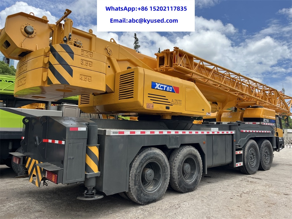 XCMG XCT80 80Tons XCT75 XCT70 XCT50 XCT55 XCT35 XCT25 25T 35T 50T 70T 55T 80TON CRANE - Автокран: фото 4 XCMG XCT80 80Tons XCT75 XCT70 XCT50 XCT55 XCT35 XCT25 25T 35T 50T 70T 55T 80TON CRANE - Автокран: фото 4