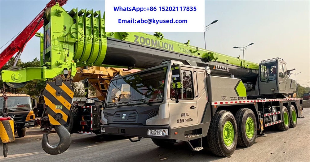 ZOOMLION ZTC800V - Автокран: фото 1 ZOOMLION ZTC800V - Автокран: фото 1