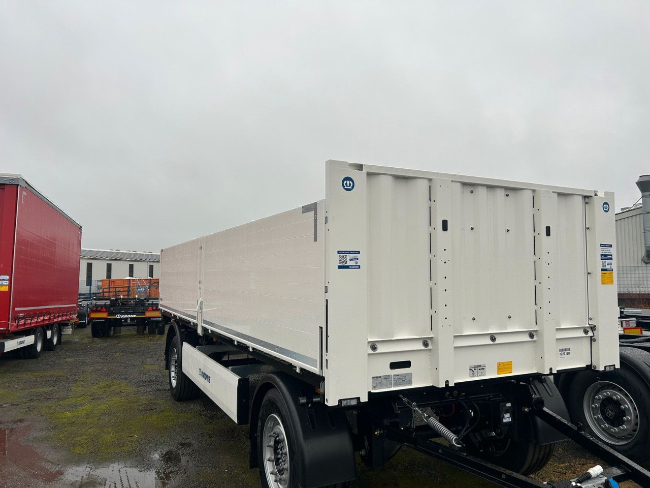 Krone AZP 18 eL42-BS Baustoff NEU - Бортовий причіп/ Платформа: фото 2 Krone AZP 18 eL42-BS Baustoff NEU - Бортовий причіп/ Платформа: фото 2