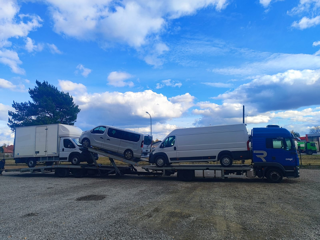 Автовоз вантажівка Для транспортування важкої техніки MAN TGL: фото 8