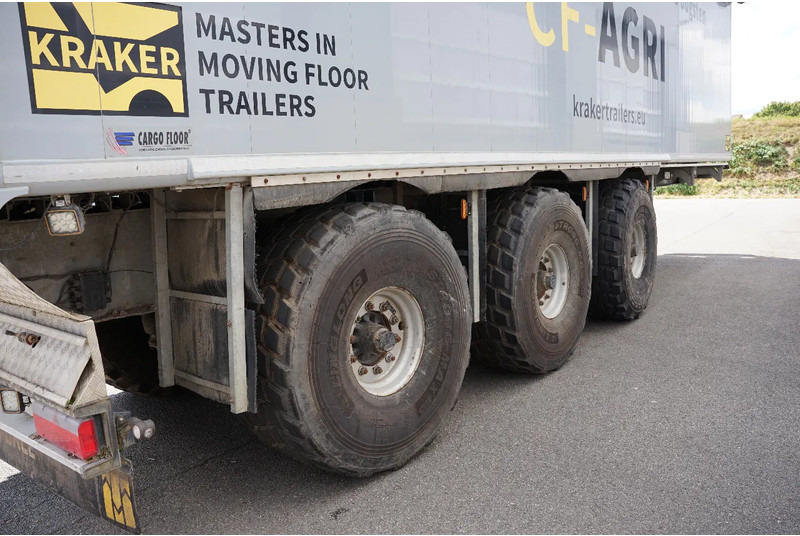 Kraker CF Agri Truck and Tractor 2 steering axle - З рухомою підлогою напівпричіп: фото 4 Kraker CF Agri Truck and Tractor 2 steering axle - З рухомою підлогою напівпричіп: фото 4