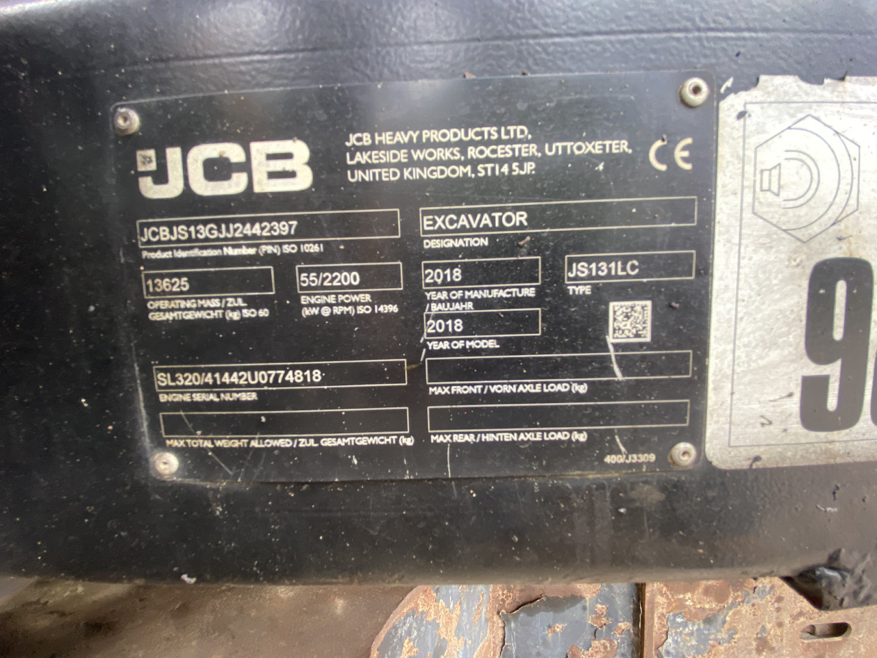 JCB JS131 - Гусеничний екскаватор: фото 2 JCB JS131 - Гусеничний екскаватор: фото 2